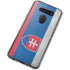 Slovakia Flag Distressed LG K51/Q51 Clear Case